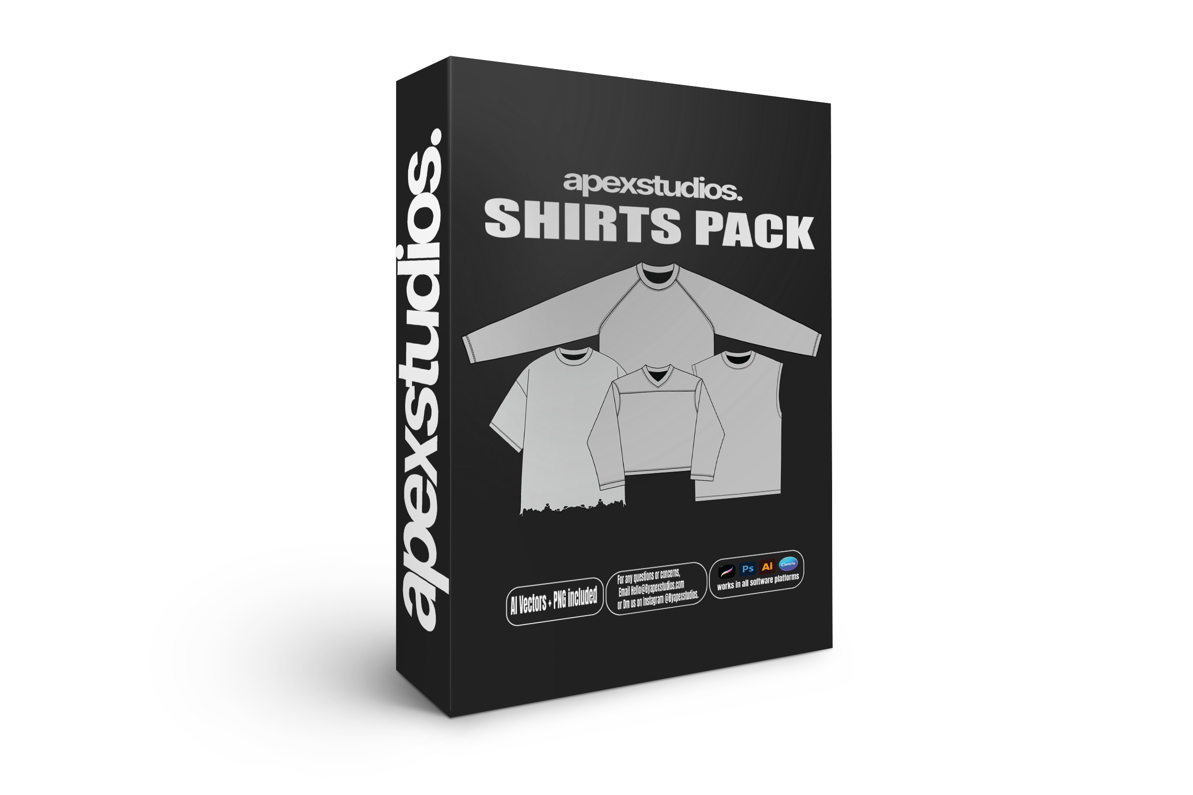 apex shirts pack